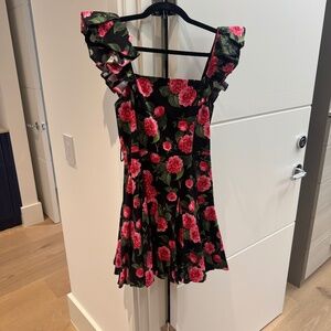 Alice + Olivia Floral Dress Size 4